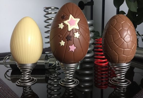 Easter Eggs on Springs