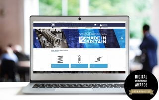 New E-Commerce Spring Website Shortlisted For Award