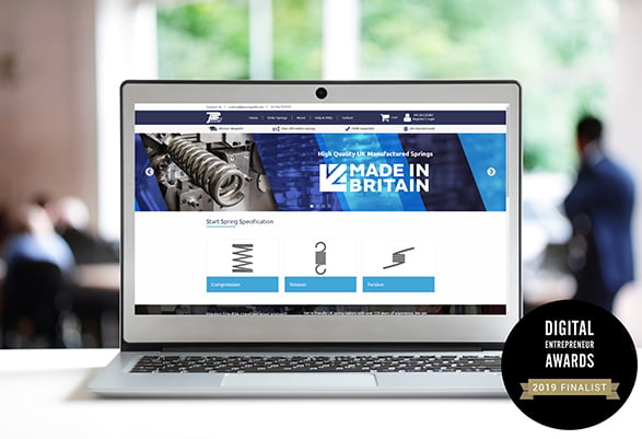 New E-Commerce Spring Website Shortlisted For Award