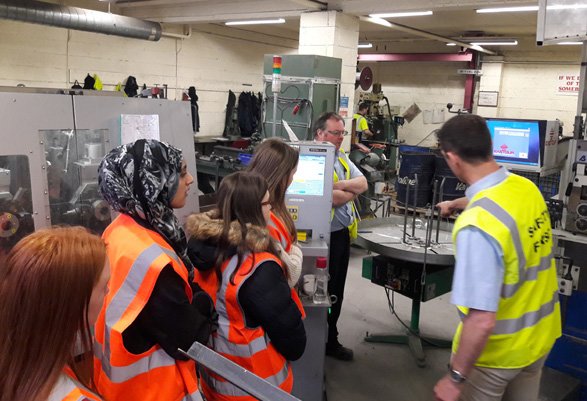 Factory Tour for Year 10 Pupils of Skipton Girls’ High School