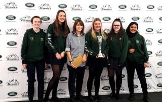 Skipton Girls' High School Land Rover 4x4 in Schools Regional Winners