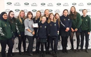 Skipton Girls' High School Land Rover 4x4 in Schools Regional Winners