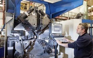 JB Springs welcomes Holy Family Catholic School for Bradford Manufacturing Week 2018